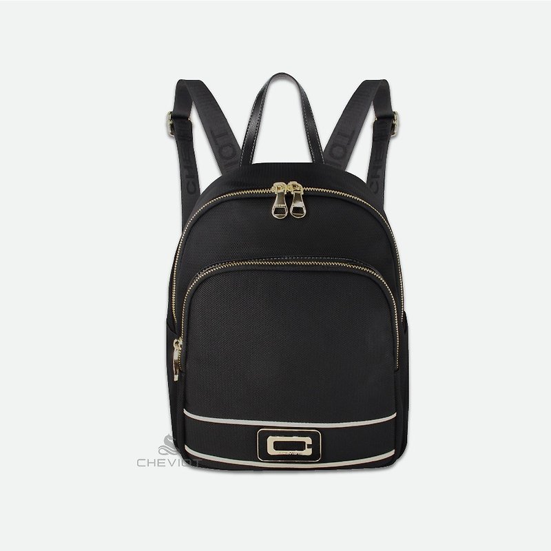 【CHEVIOT】Jazz Diva Series Backpack Backpack 19130 - กระเป๋าเป้สะพายหลัง - ไนลอน สีดำ