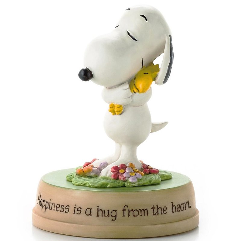 Snoopy Hand Sculpture-Embrace [Hallmark-Peanuts Snoopy Hand Sculpture] - ของวางตกแต่ง - วัสดุอื่นๆ หลากหลายสี