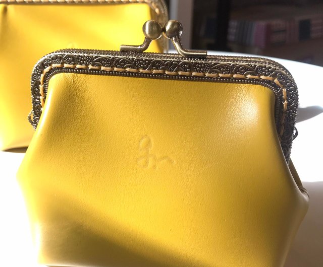 Coach lemon best sale coin purse