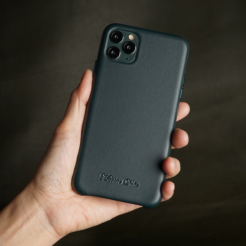 【小瑕疵福利品】iPhone 11系列 真皮手機背殼 - 手機殼/手機套 - 真皮 多色