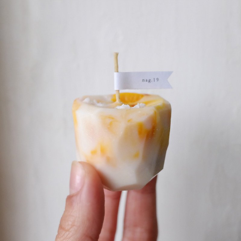 cubes - Candles & Candle Holders - Wax Orange