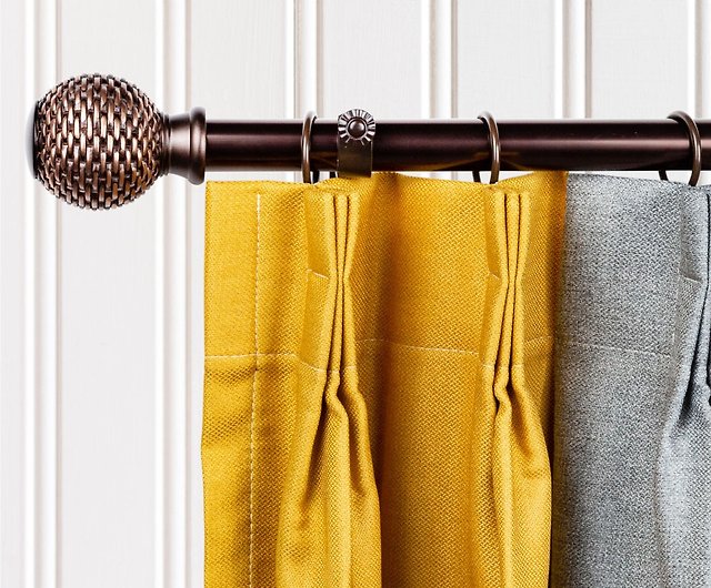 Home Desyne Doorway Curtains, What Is The Longest Curtain Rod Size