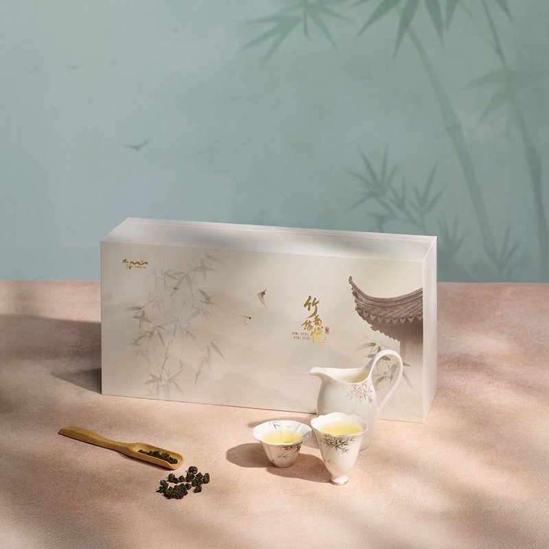 【竹韵悠悦】お正月ギフト | 台湾茶 | 辰年ギフト | レトロ好きにおすすめ | カスタマイズ - ティーバッグ・茶葉 - 紙 