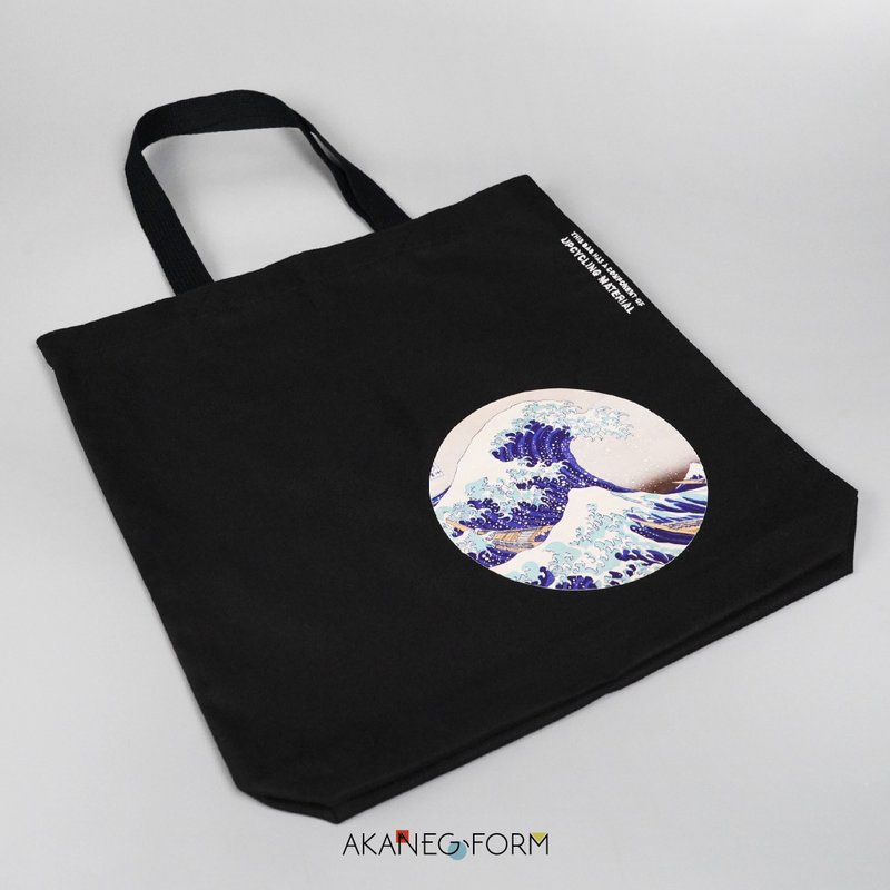 Akanegform Simple Tote Bag - Other - Polyester Black