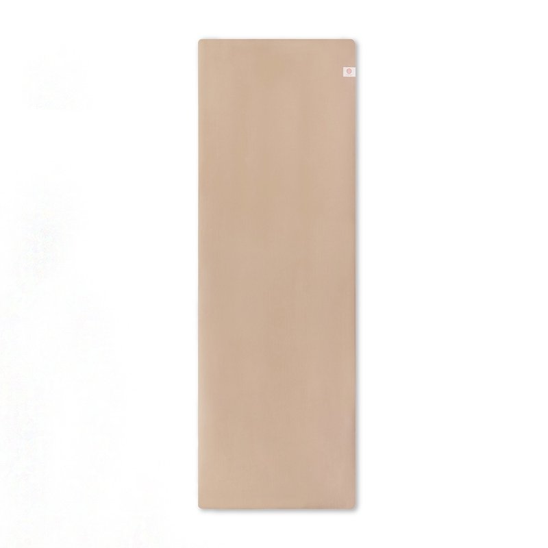 [Mukasa] Natural rubber travel yoga mat 1.5mm - Earth/Wood Grain - MUK-23106 - เสื่อโยคะ - วัสดุอื่นๆ สีกากี