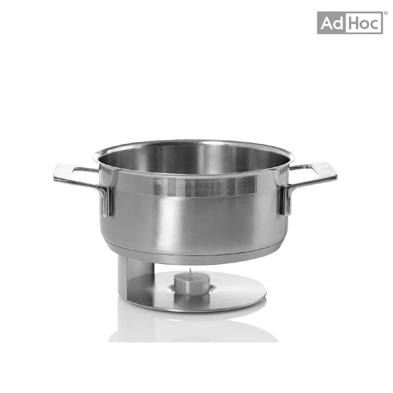 德國AdHoc | 不鏽鋼蠟燭臺保溫底座 - 廚具 - 不鏽鋼 