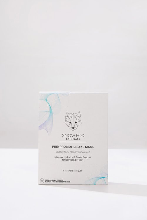 Pre+Probiotic Sake Mask - Shop Snow fox Skincare Face Masks