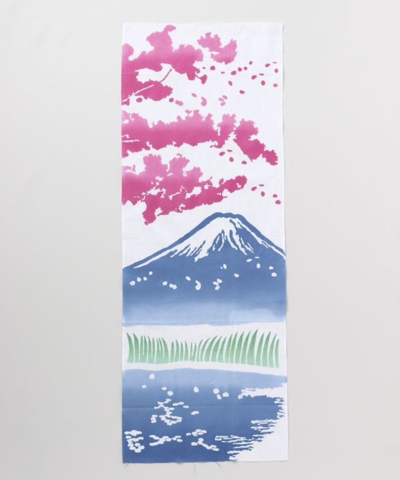 FUJI SAKURA TENUGUI Towel - 毛巾/浴巾 - 其他材質 