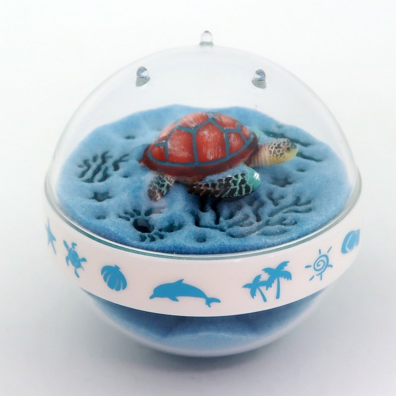 【夏日海洋】海洋想念/海潮之聲/海龜/雙面沙漏 - 擺飾/家飾品 - 壓克力 