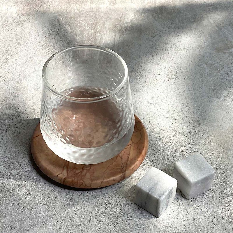 Sgadan Mystery Valley Water Stone Cup & Plate Gift Box / 3pcs - Cups - Glass Transparent