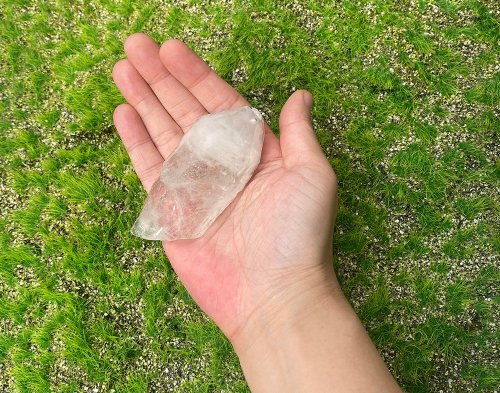 fitter 天然異象白水晶共生螢石及黃銅礦 消磁淨化 招財開運 淨化氣場