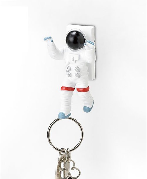 SÜSS Living生活良品 日本Magnets可愛太空人手張開漫步磁吸式鑰匙懸掛收納座