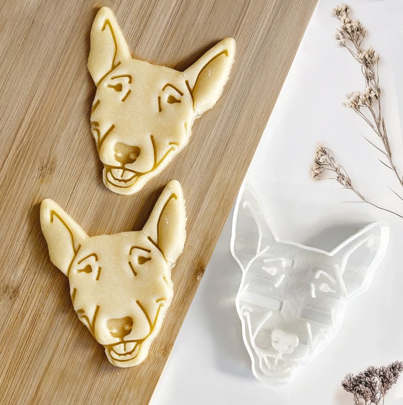 Bull Terrier Cookie Cutter - 其他 - 塑膠 