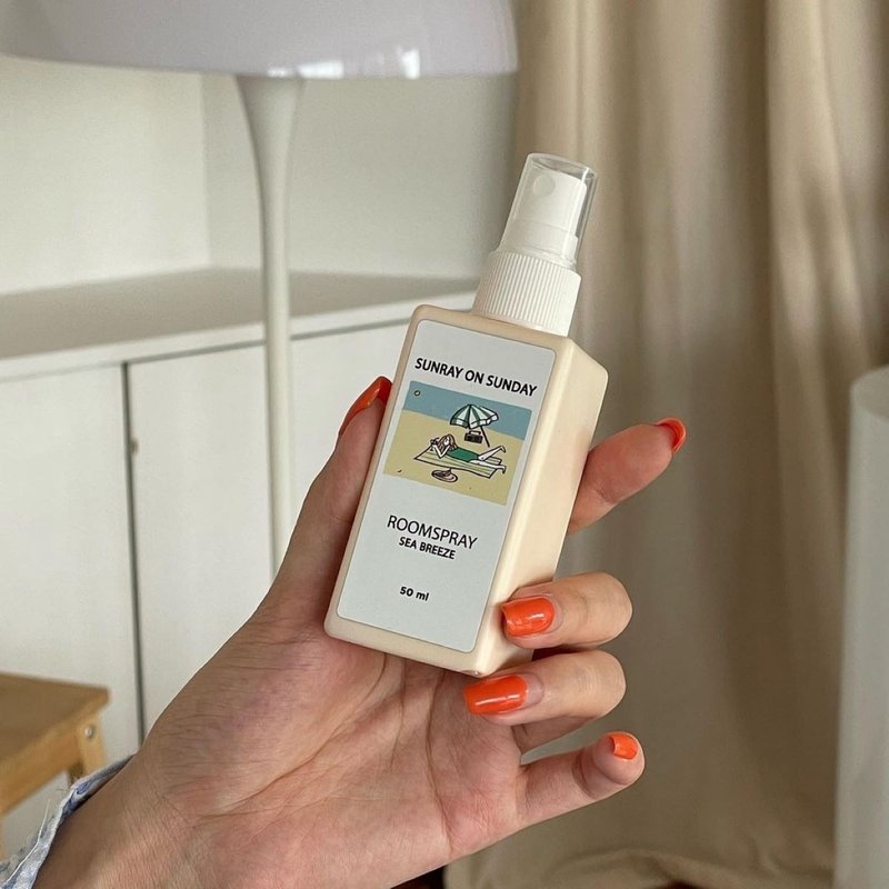 Summerstuff.marine - Room Spray Sunray on Sunday 50ml - 香氛/精油/擴香 - 其他材質 白色