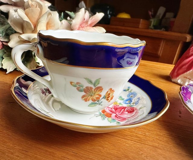 ドイツ　フッチェンロイター　VIKTORIA 花柄深皿 6枚セット お値下げ♬ドイツ【フッチェンロイター】プレートセットの通販