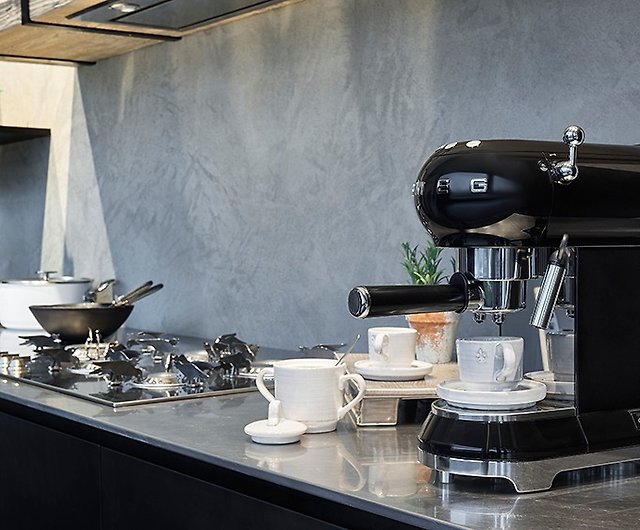 SMEG】Italian Semi-Auto Espresso Machine-Yaoyan Black - Shop SMEG Kitchen  Appliances - Pinkoi