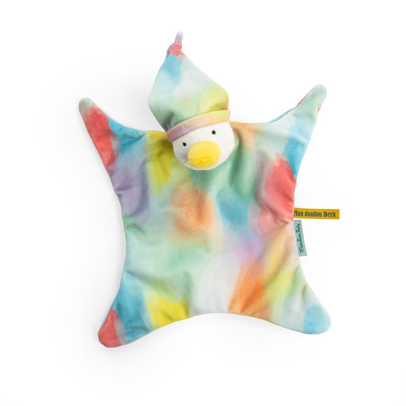 法國 Moulin Roty x École des Loisirs 聯名-髒髒鴨 玩偶 - 寶寶/兒童玩具/玩偶 - 聚酯纖維 多色