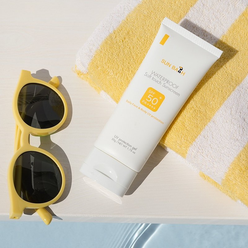 SUNBATH陽光森巴 親子完美防護精油抗曬乳50g - 臉部/身體防曬 - 其他材質 