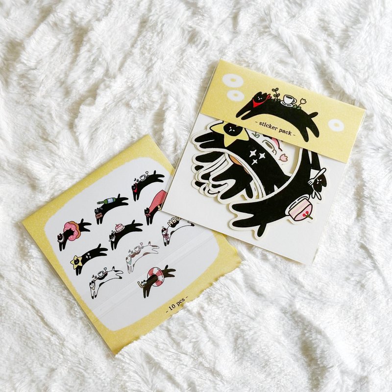 Variety Cat Sticker Pack - Stickers - Paper Multicolor