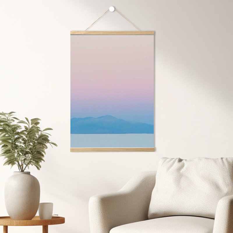 Distant Mountain Series. Magnetic hanging scroll (8 styles) - Wall Décor - Other Man-Made Fibers 