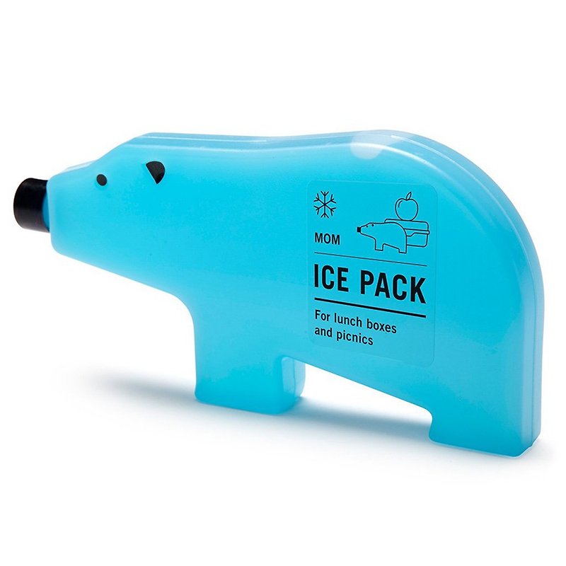 以色列 Monkey Business 保冷劑 - 藍色北極熊媽媽 - 其他 - 塑膠 藍色