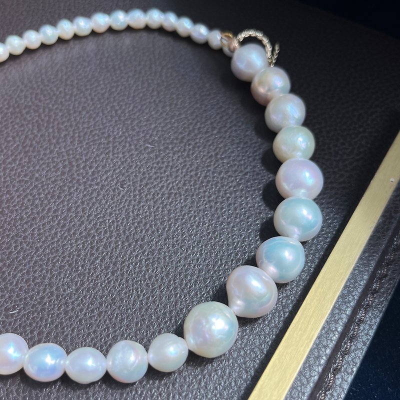 Aurora • Freshwater Pearl Necklace - Necklaces - Pearl 
