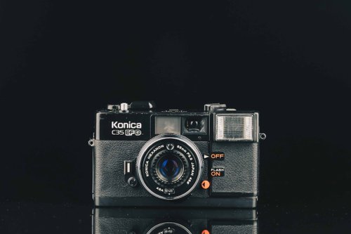 瑞克先生-底片相機專賣 Konica C35 EF D #9522 #135底片相機