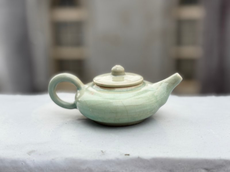 青瓷扁壺 - 茶壺/茶杯/茶具 - 瓷 綠色