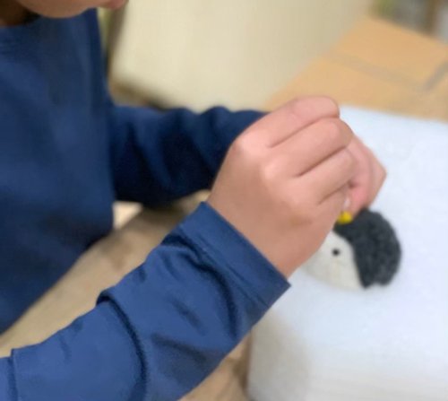 ハンドメイド 羊毛フェルト コアラの着ぐるみ ブタさん