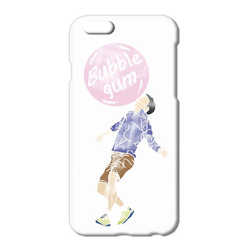 [iPhoneケース] Bubble gum - スマホケース - プラスチック ホワイト