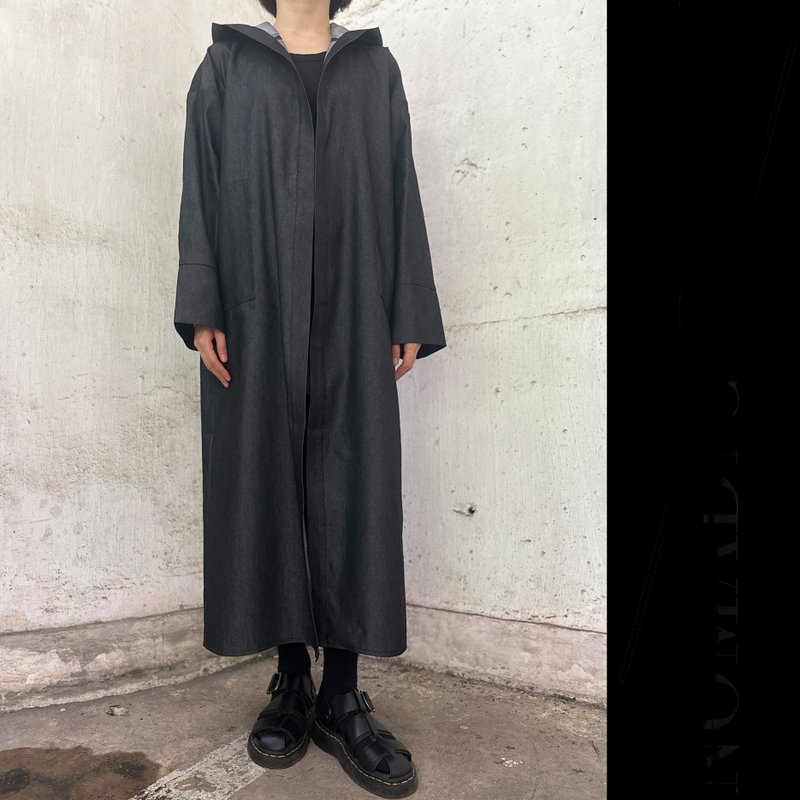坦克牛仔外套/男女同款 - 其他 - 其他人造纖維 黑色