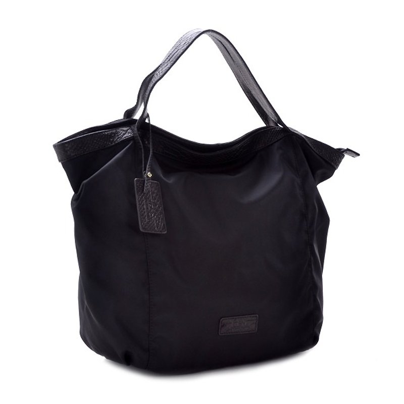 New color debut La Poche Secrete: travel girls stay away large light package - Lightweight nylon laptop shoulder _ black _ 1945 - Messenger Bags & Sling Bags - Genuine Leather Black