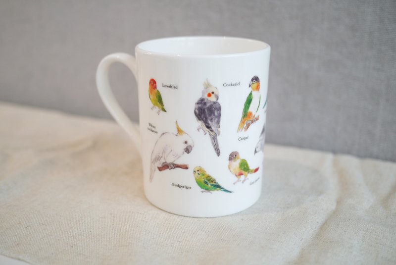 Parrot Shell Porcelain Cup Mug - Cups - Glass 