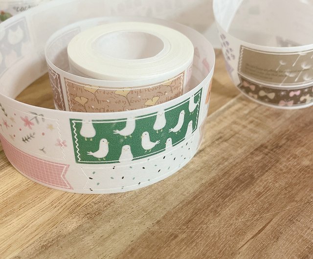 ARomantic PETテープ ロールシール メモ 紙物 新作 コンプセット aromantic アロマンティック ロールシール キスカットテープ