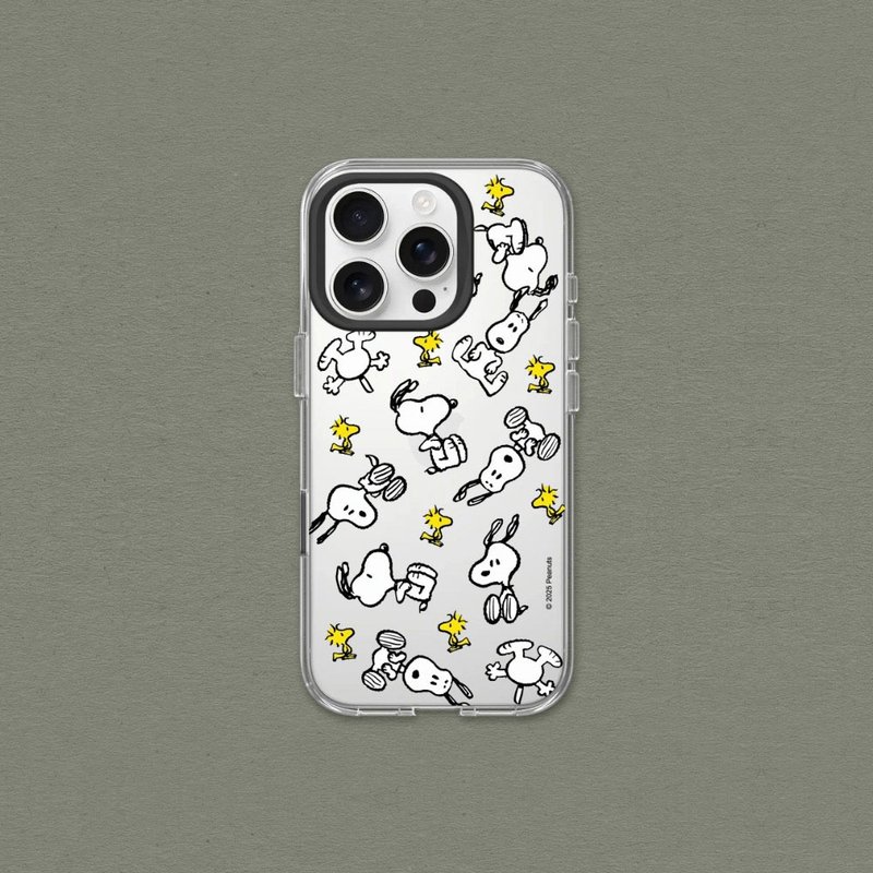 Clear透明防摔手機殼∣Snoopy史努比/滿天飛 for iPhone - 手機殼/手機套 - 塑膠 透明