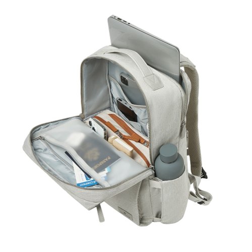 新品　NORDACE Siena Pro Backpack ライトグレー Amazon.co.jp: Nordace Siena Pro 15 スマートバックパック