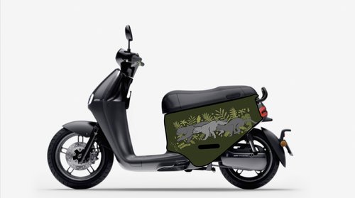 BLR BLR gogoro 車身造型保護套 iD221 貓跑綠