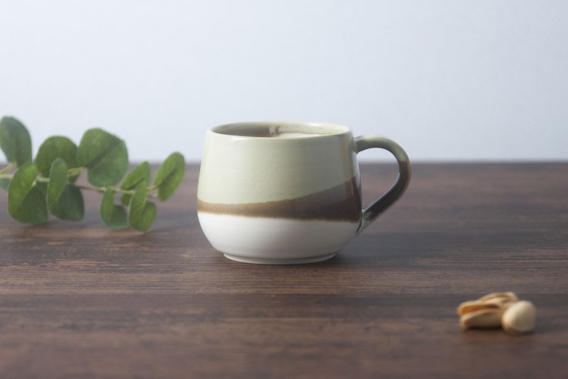 muutos cup (color・Pistachio green) - Cups - Pottery Green