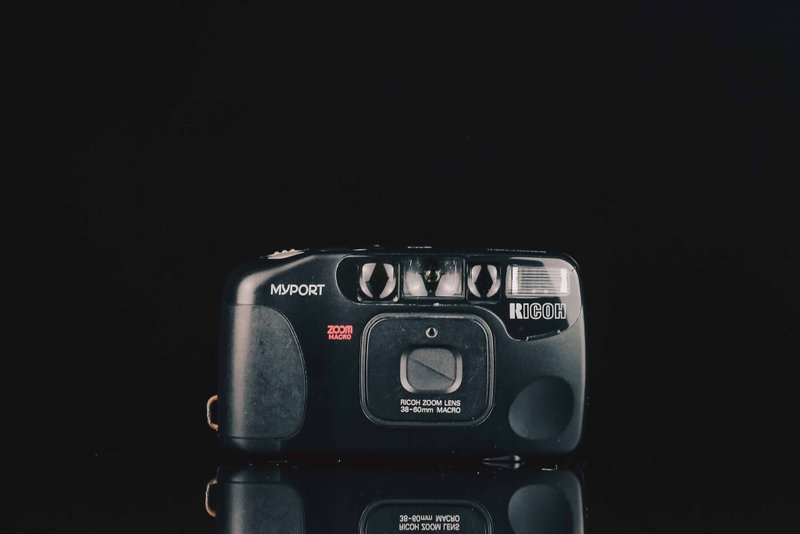 RICOH MyPORT ZOOM mini #6259 #135底片相機 - 相機/拍立得/底片相機 - 其他金屬 黑色