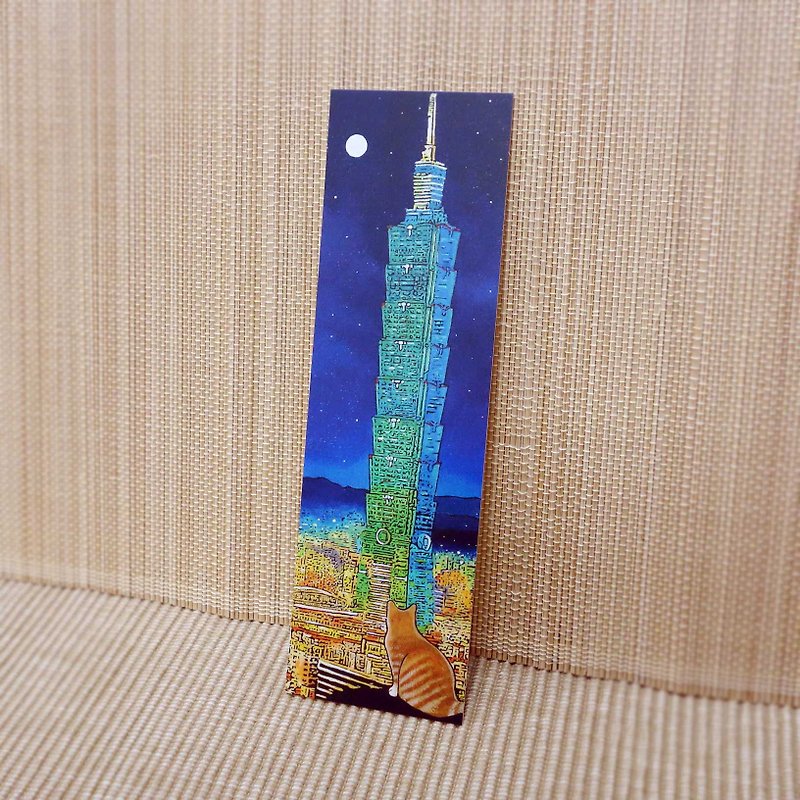 【Taiwanese Artist-Lin Zongfan】Bookmark-The night I miss you - การ์ด/โปสการ์ด - กระดาษ 