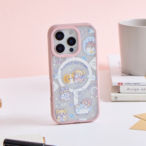TOYSELECT 柯基犬卡卡我的小小時光極光霧透MagSafe iPhone手機殼