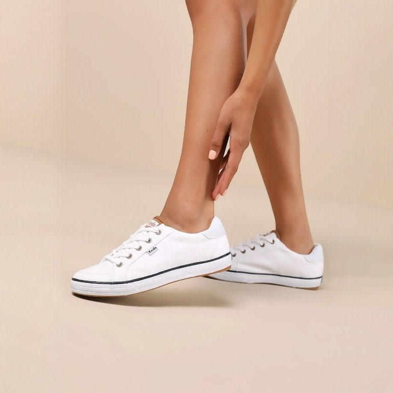 KEDS CENTER III CANVAS 經典帆布平底鞋 WF67489 - 女休閒鞋/帆布鞋 - 其他材質 