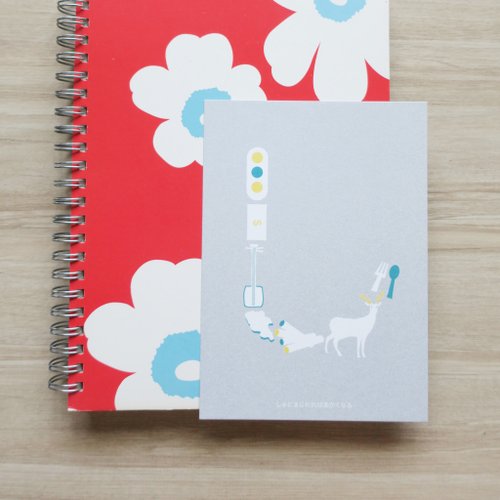 Japanese hiragana illustration postcard with kana syllabary Shop