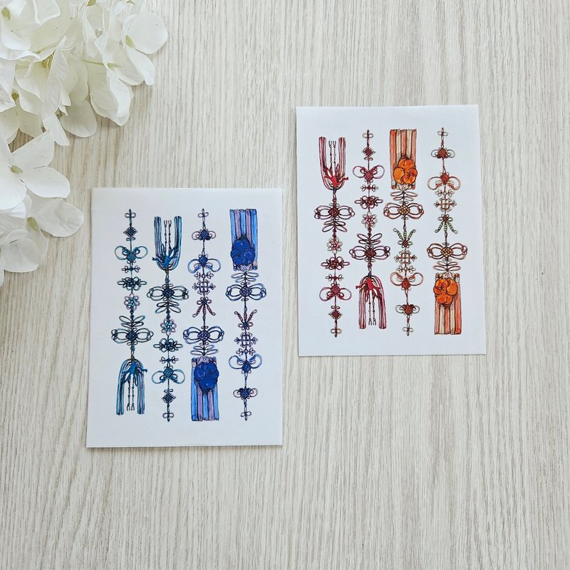 jin_oriental sticker_norigae - 貼紙 - 塑膠 