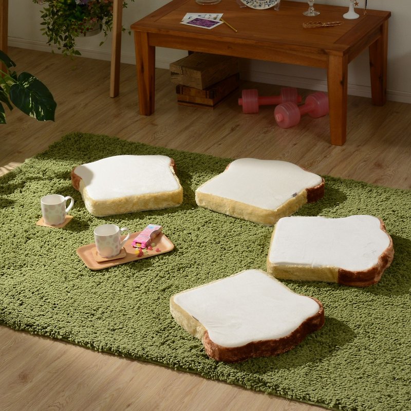 Toast chair cushion_A339+A434 [Japanese Japanese music sound] - Chairs & Sofas - Other Materials Khaki