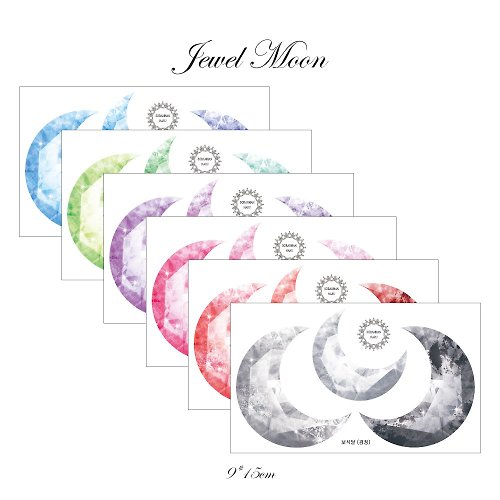 honne market jewel moon sticker 6types mix (soranhan haru)