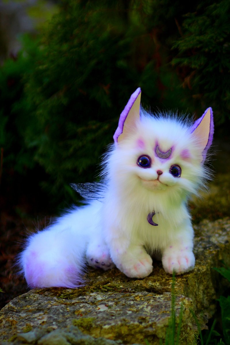 ON ORDER Kitten Luna - ตุ๊กตา - วัสดุอื่นๆ ขาว