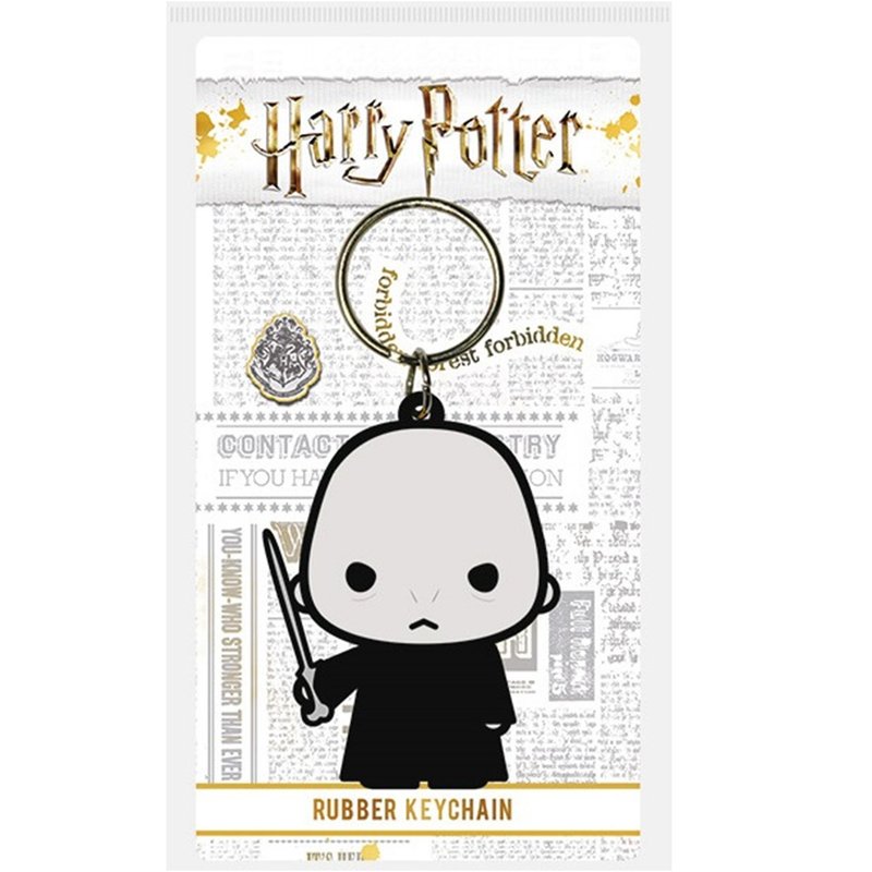 [Liporter] Q version Voldemort imported key ring - ที่ห้อยกุญแจ - ยาง หลากหลายสี