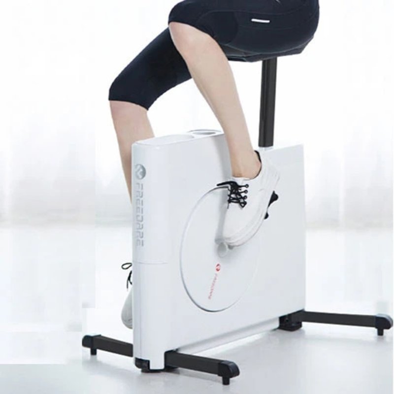 [Foldable Exercise Bike] Home Slimming│Mini Foldable 8-speed Resistance Exercise Bike M-Box - อุปกรณ์ฟิตเนส - วัสดุอื่นๆ ขาว