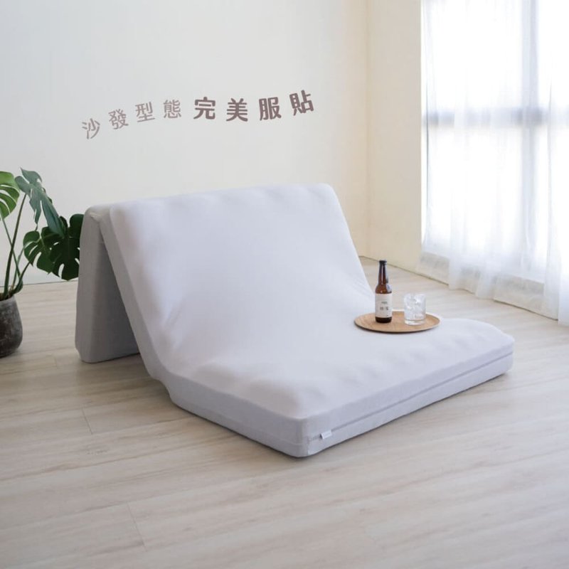 【LOVEFU大島樂眠】第二代竹眠植柔-無光灰-無光厚墊床包 - 寢具/床包 - 竹 